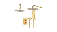 شیر توکار حمام مدل رومر BRASS تیپ چهار | طلا