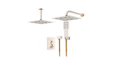 شیر توکار حمام مدل رومر BRASS تیپ سه | شیری طلا