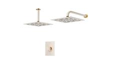 شیر توکار حمام مدل رومر BRASS تیپ یک | شیری طلا