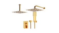شیر توکار حمام مدل رومر پلاس BRASS تیپ سه | طلا