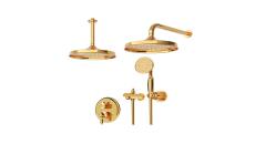 شیر حمام توکار مدل زیگموند BRASS تیپ چهار | طلا