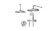 شیر حمام توکار مدل زیگموند BRASS تیپ چهار | کروم