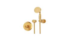 شیر حمام توکار مدل زیگموند BRASS تیپ دو | طلا مات