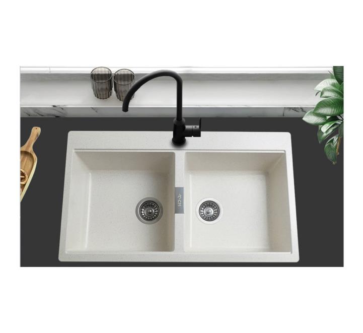 سینک ظرفشویی گرانیتی ونسی مدل M-200 | سفید