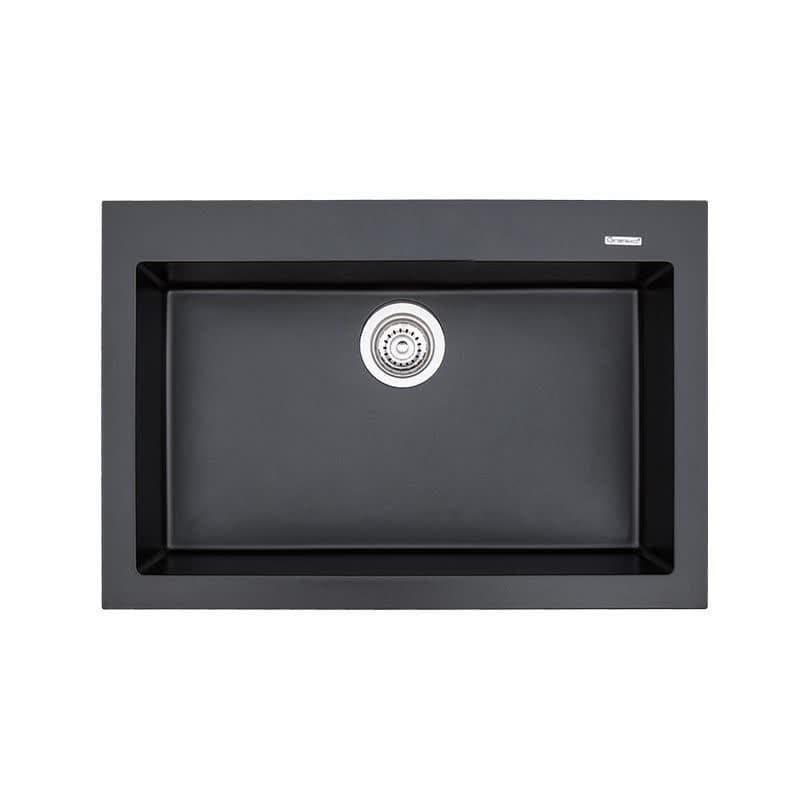 سینک ظرفشویی گرانیتی ونسی مدل M-100 | مشکی